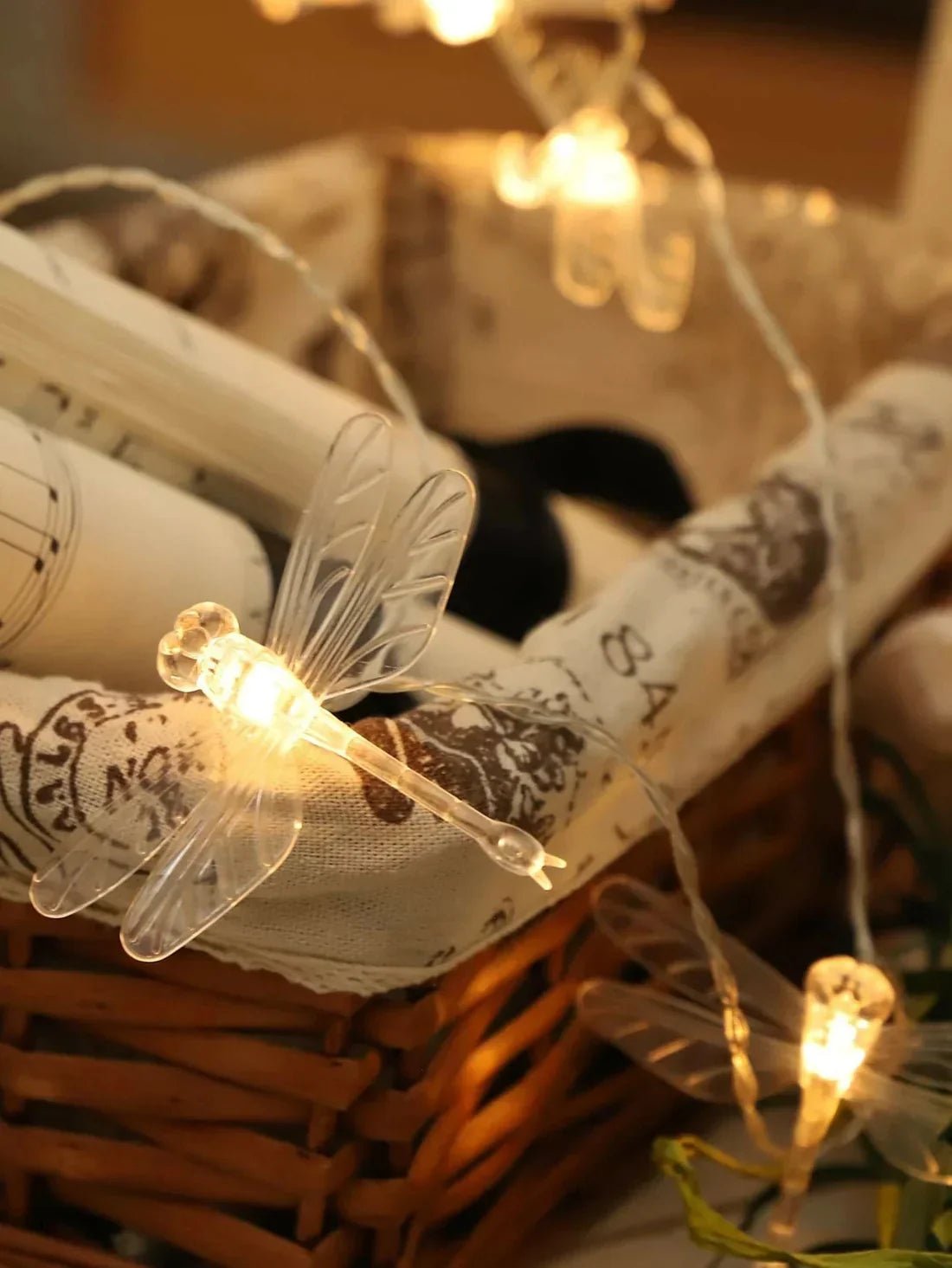 3 Meters 20 Lights Butterfly Christmas Decoration Light String - My Store
