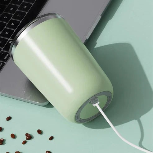 350ml Automatic Self Stirring Mug Coffee Milk Juice Mixing Cup Electric Stainless Steel Lazy Rotating Mug Magnetic Stirring Cup Kitchen Gadgets - My Store