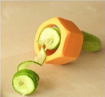 Kitchen Gadgets Spiral Knife Vegetable Cutter Kitchen Fixture Cucumber Slicer - My Store