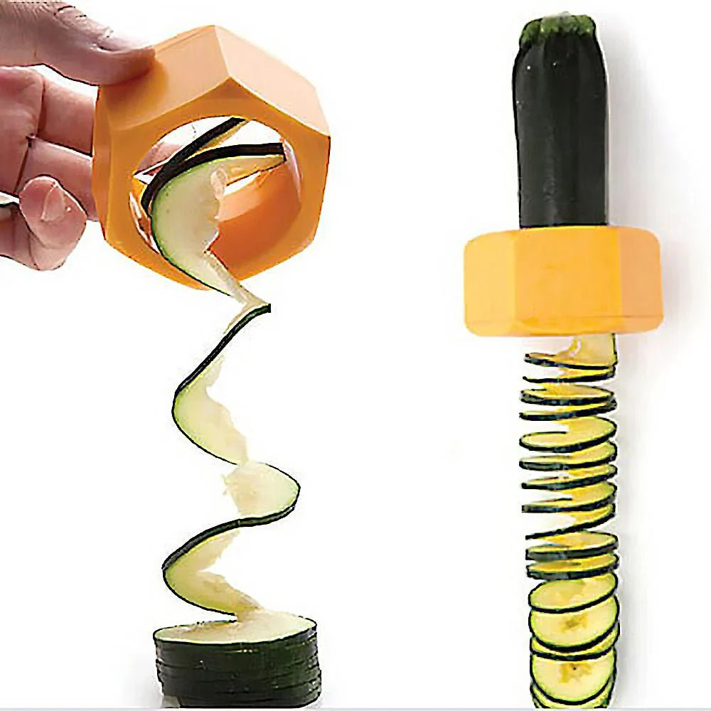 Kitchen Gadgets Spiral Knife Vegetable Cutter Kitchen Fixture Cucumber Slicer - My Store