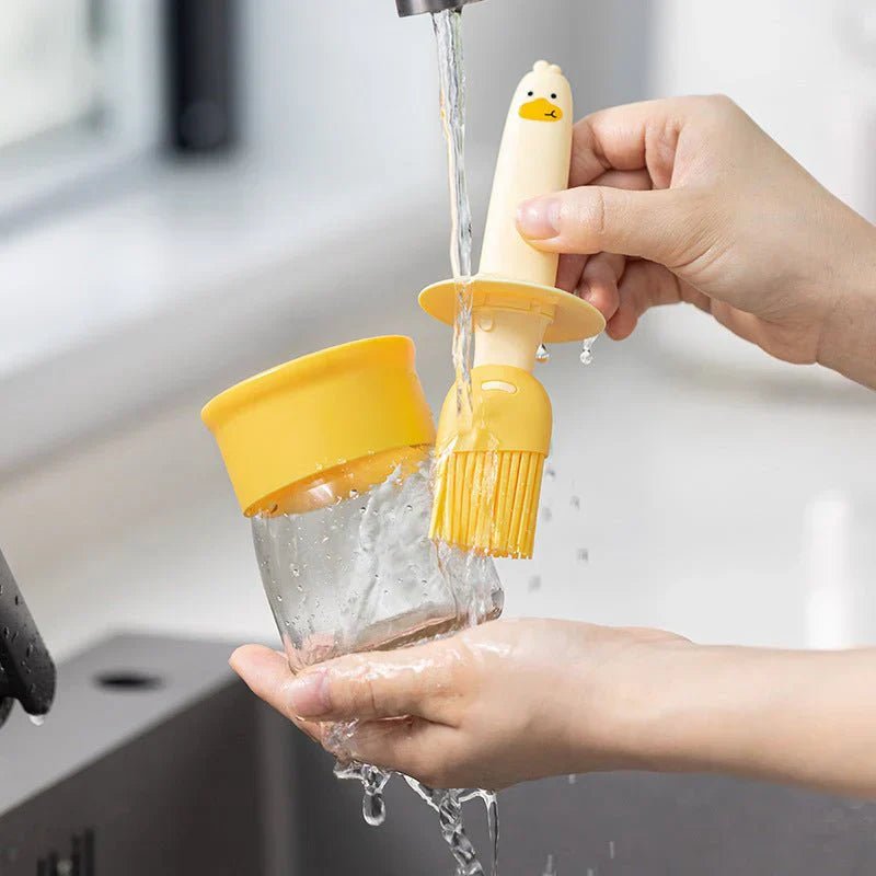 Oil Brush With Bottle Resistant To High Temperature - My Store