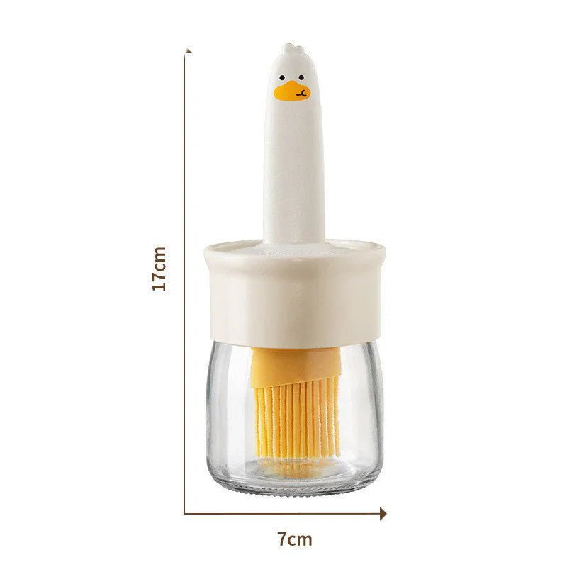 Oil Brush With Bottle Resistant To High Temperature - My Store