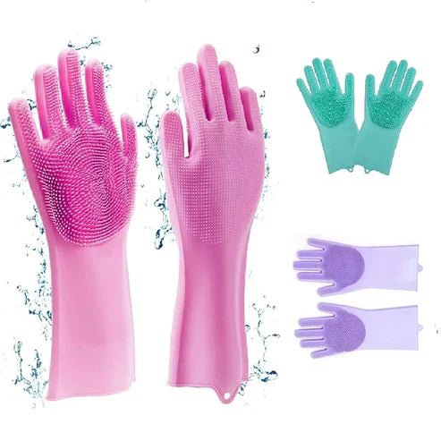 Silicone Cleaning Gloves - My Store