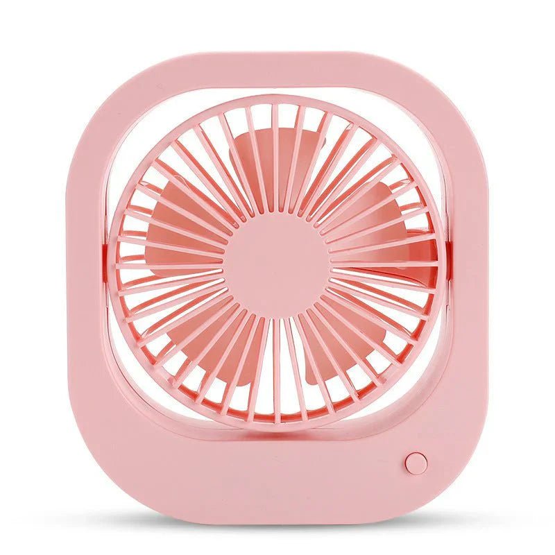 USB Desk Fan Portable Desktop Table Fan With 2 Speed 180 Rotation Adjustable Strong Wind Quiet Mini Fan For Office Household - My Store