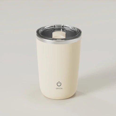 350ml Automatic Self Stirring Mug Coffee Milk Juice Mixing Cup Electric Stainless Steel Lazy Rotating Mug Magnetic Stirring Cup Kitchen Gadgets - My Store